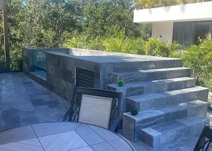 Luxury Jungle With Private Pool In At Mistiq Temple Ii Apartment Tulum